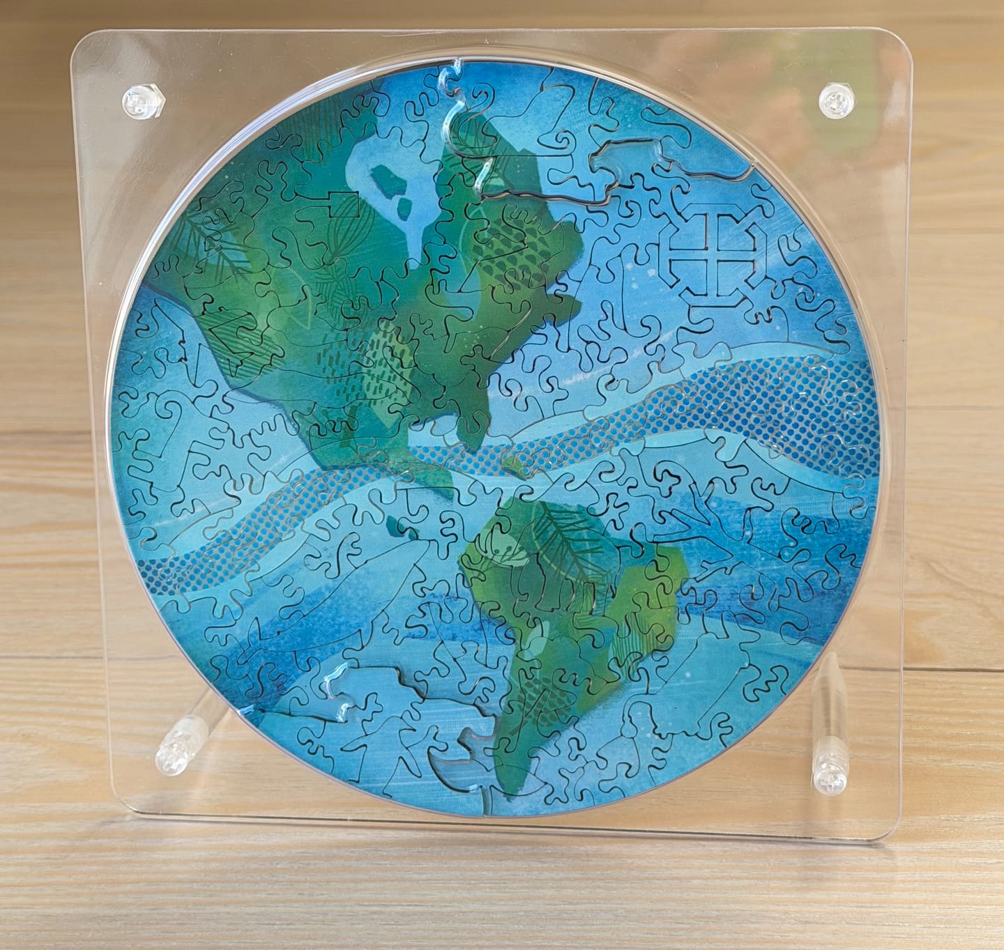 Customer photo review of 宇宙の破片 EARTH  地球と専用フレームセット【4月入庫分予約】