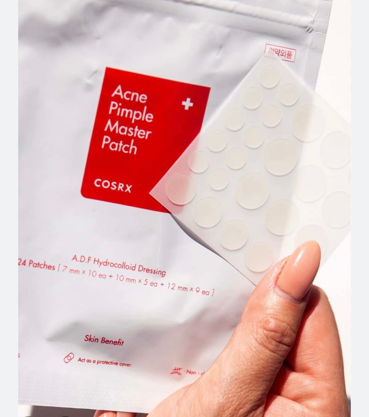 Customer photo review of Patči pret pinnēm Cosrx Acne Pimple Master Patch