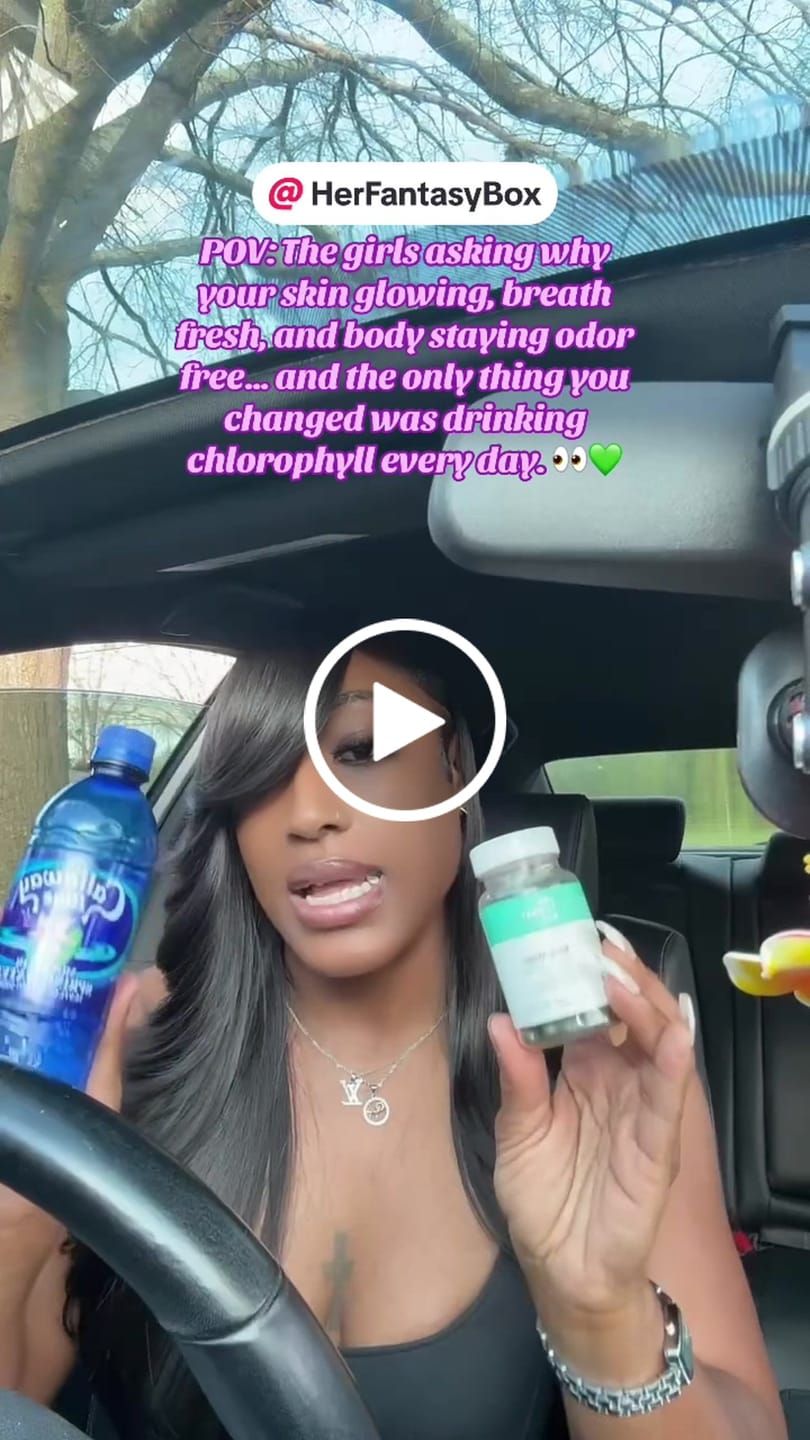 Customer video review of Body Magic Chlorophyll Pill - For Body Odor, Detox & Skin