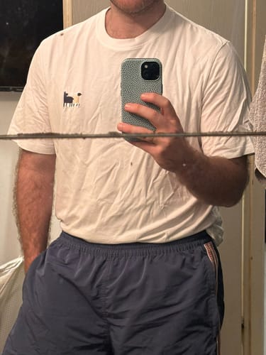 Customer photo review of טי - וגר זאב עם כבש לבן