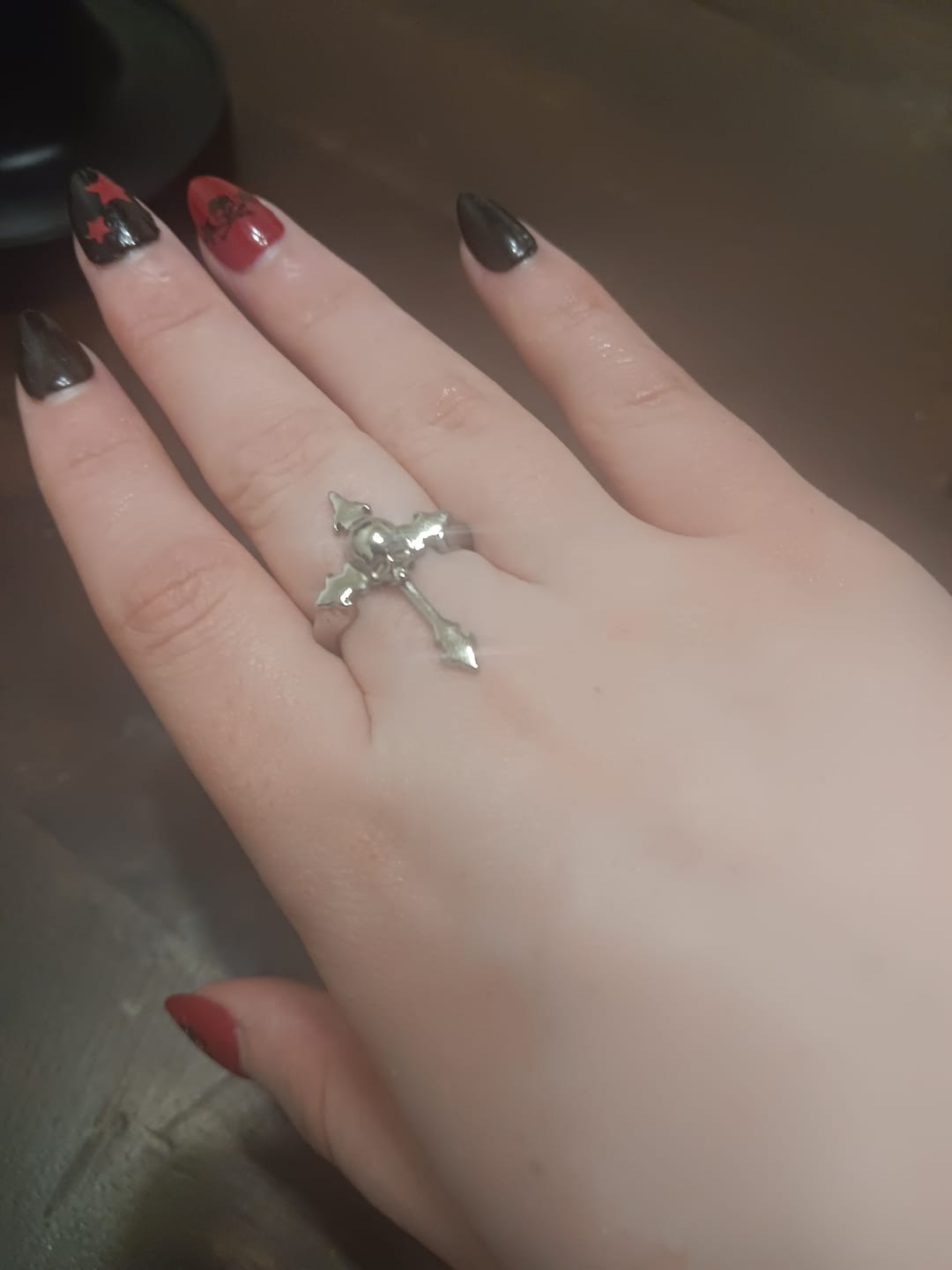 Customer photo review of DOWN YOUR THROAT RING