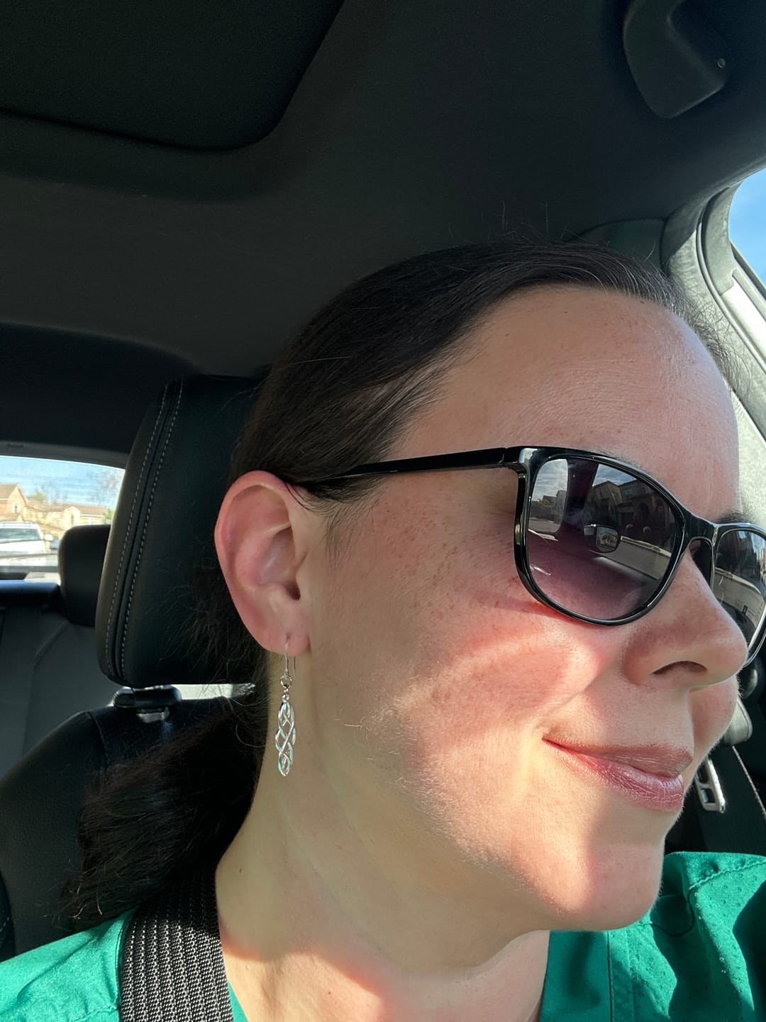 Customer photo review of Infinity Loops Dangles