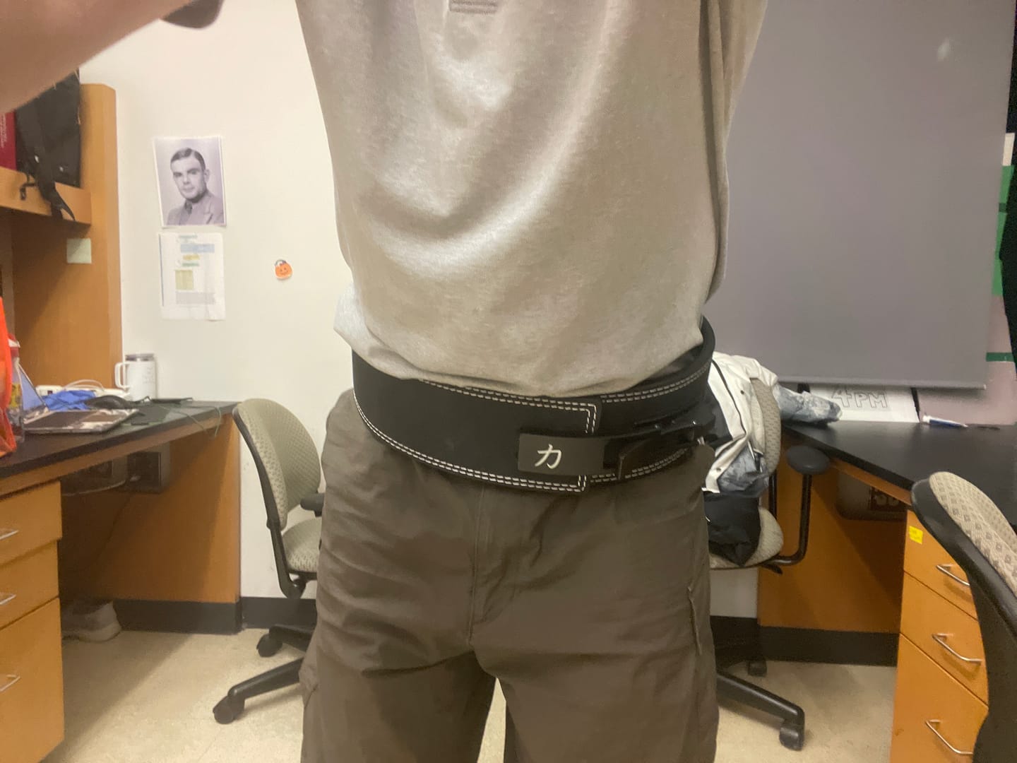 Customer photo review of 10MM Lever Belt - Black