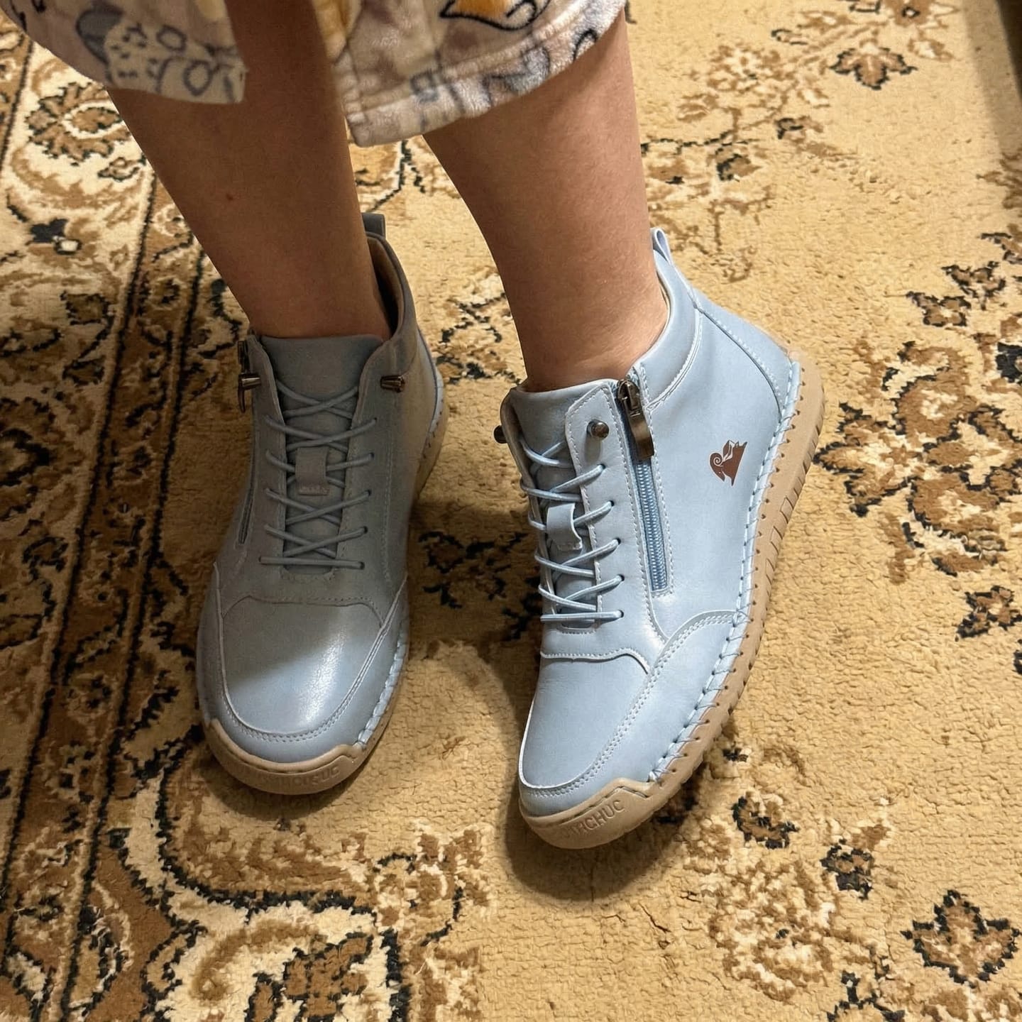 Customer photo review of Barevita Grace | Healthy & Supportive Low Ankle Boot