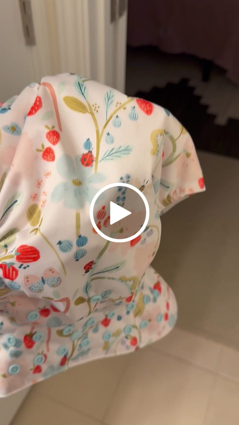 Customer video review of Floral: Essentials Pocket Cloth Diaper with Athletic Wicking Jersey, Grows with your Baby