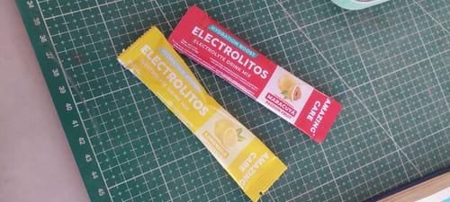 Customer photo review of Pack 4x Electrolitos Mix Sabores (48 sticks)