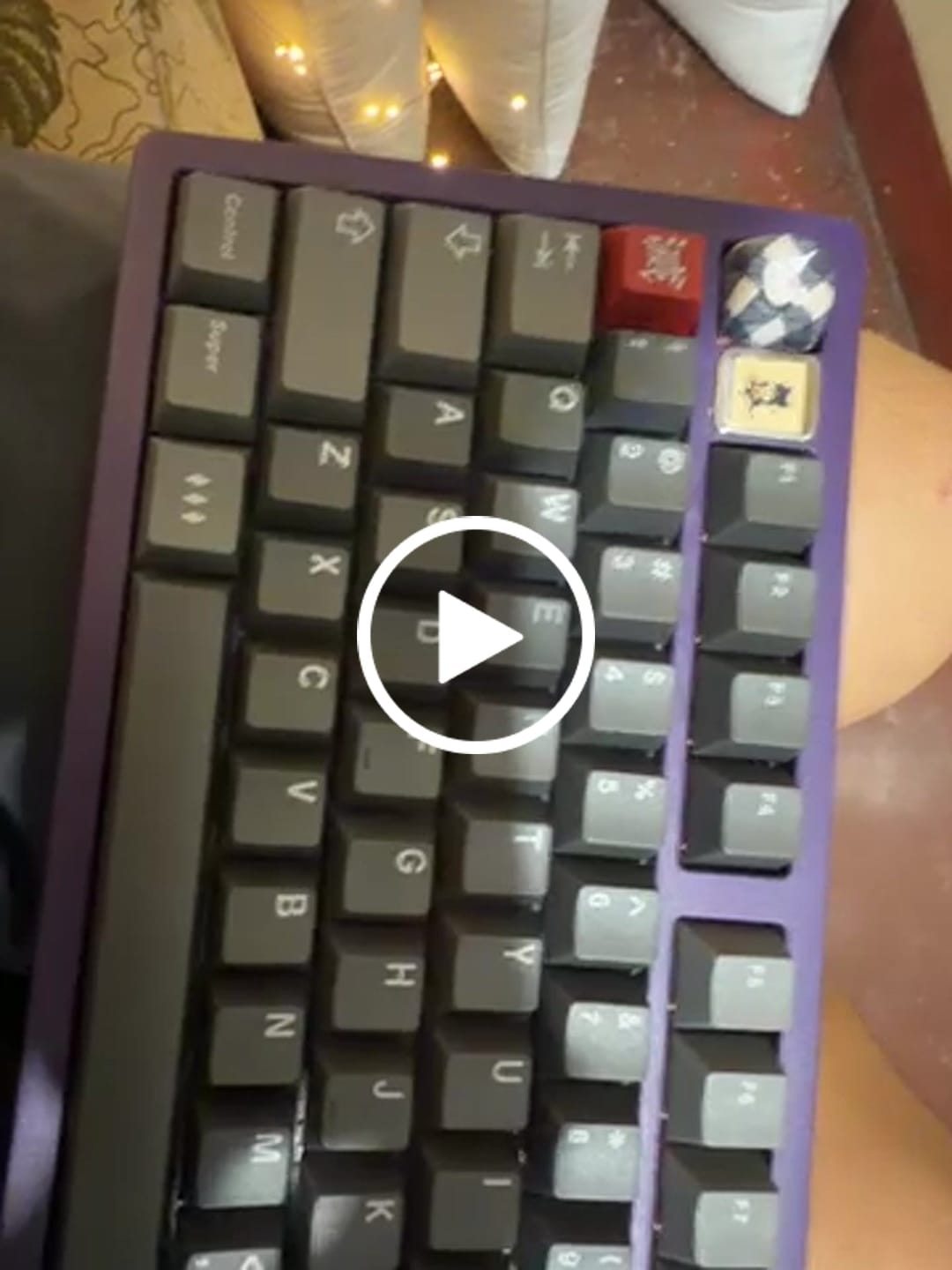 Customer video review of KEYKOBO NICHIRIN ABS TRIPLE-SHOT KEYCAP SET INSTOCK