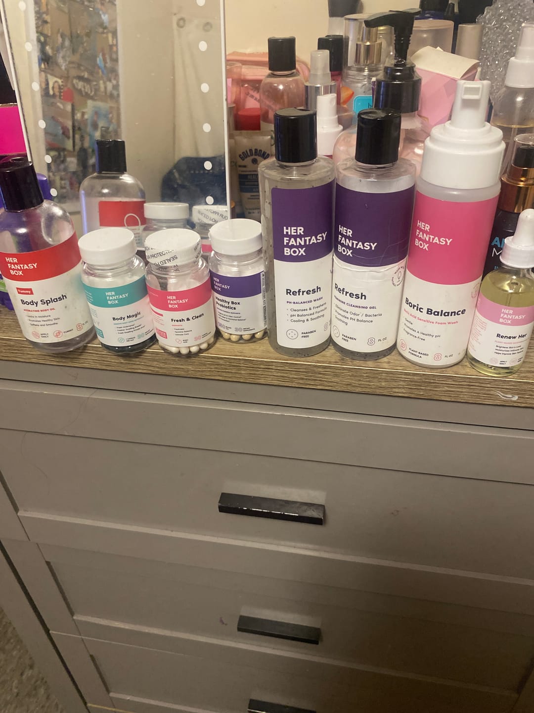 Customer photo review of Ultimate Glow-Up Kit