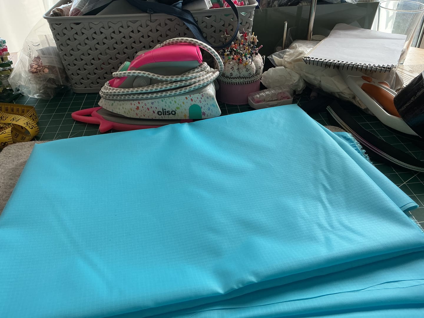 Customer photo review of Water Resistant Ripstop Fabric