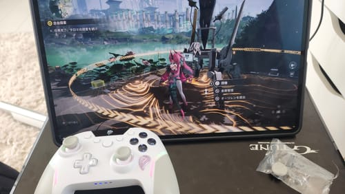 Customer photo review of EasySMX® Magnetic Swappable Joysticks Replacement for EasySMX X20 Controller