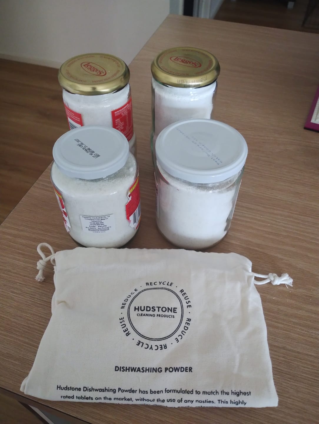 Customer photo review of Dishwashing Powder