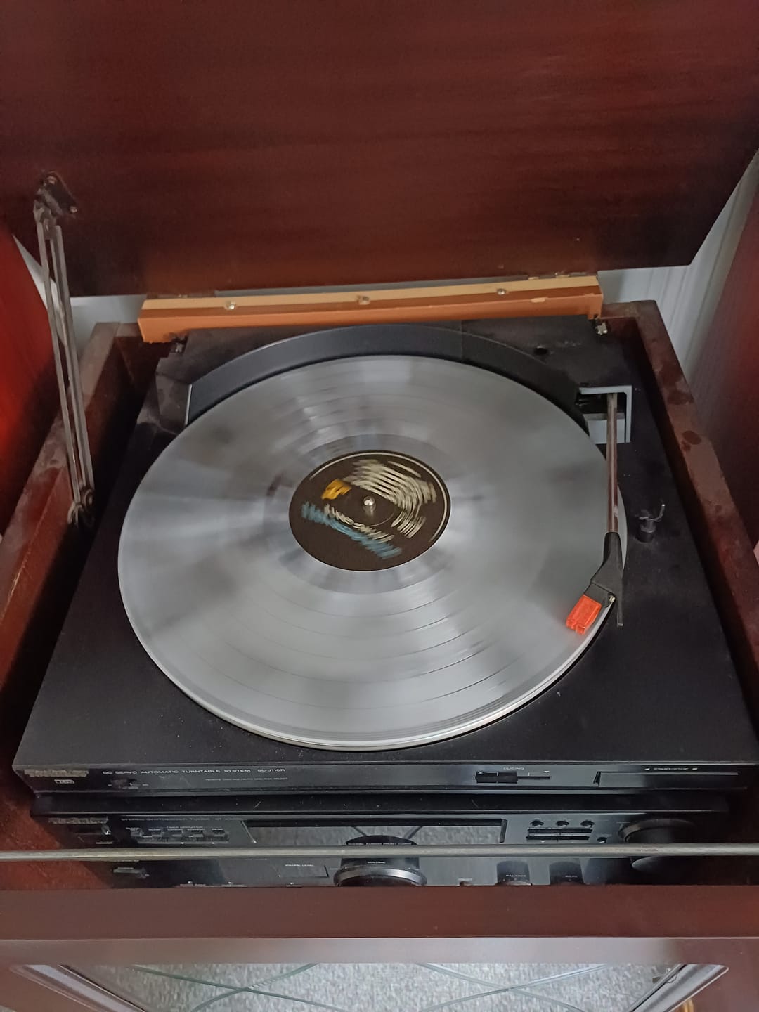 Customer photo review of SAVING GRACE ~ SILVER SPLATTER VINYL 50% OFF