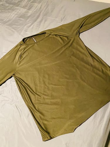 Customer photo review of Training Long Sleeve - Army Green