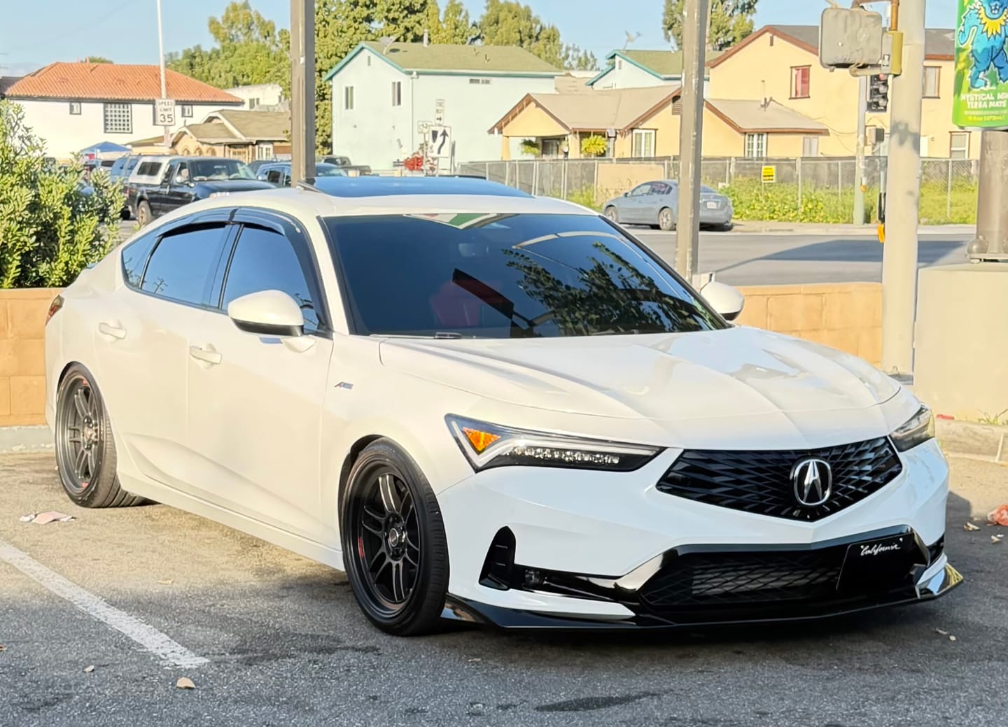 Customer photo review of 2023-Up Acura Integra DE4 Front Splitter Lip