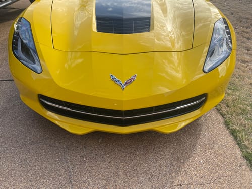Customer photo review of Corvette C7 Stingray EOS Preformance Package Front Splitter