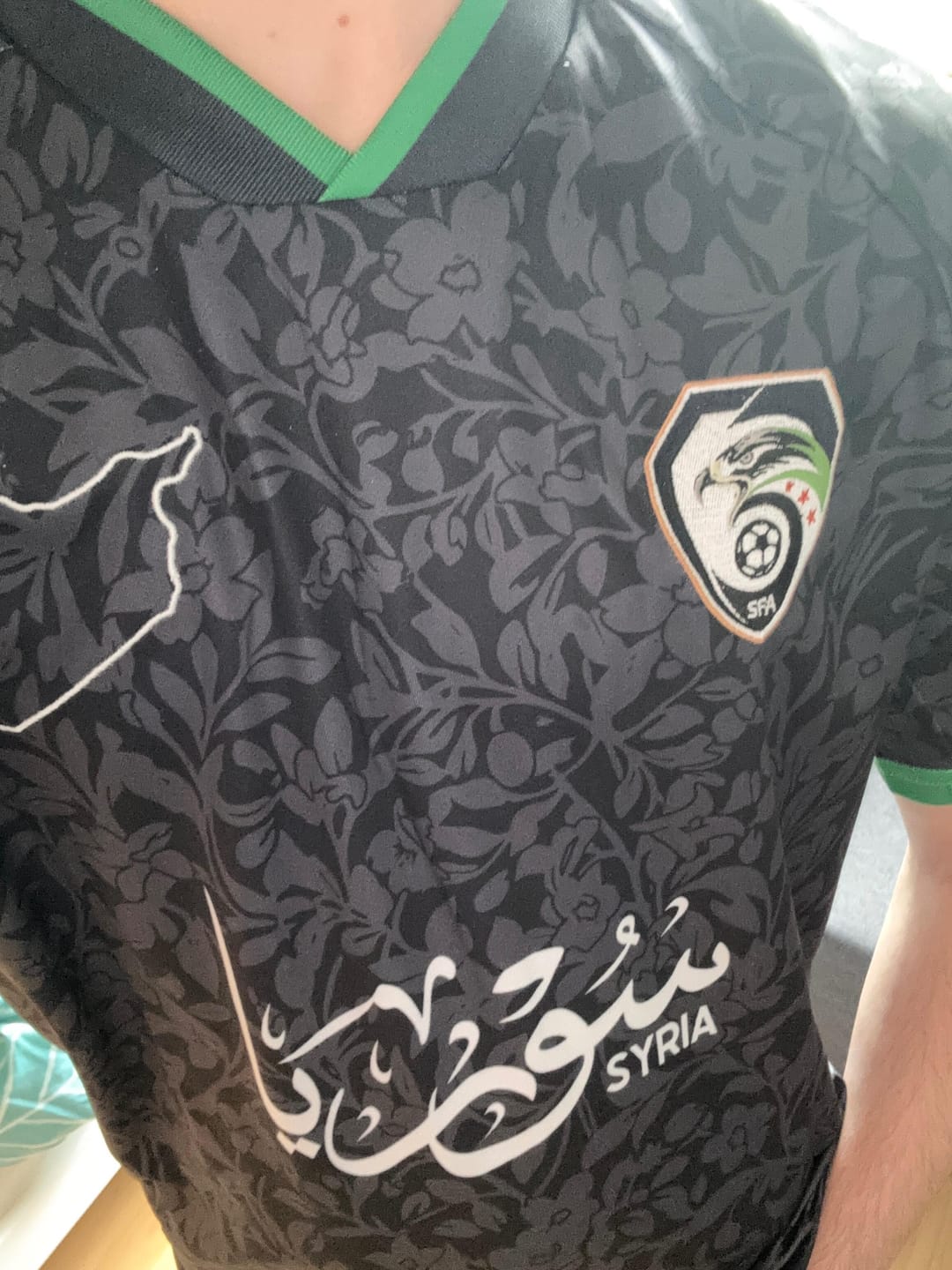 Customer photo review of Syria Jersey - Jasmine Black