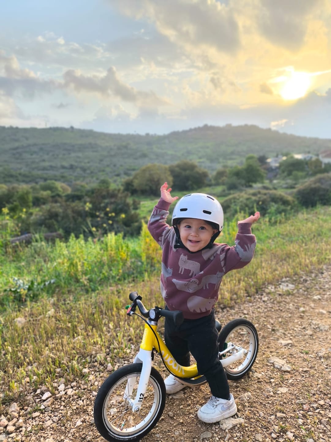 Customer photo review of woom 1 אופני איזון