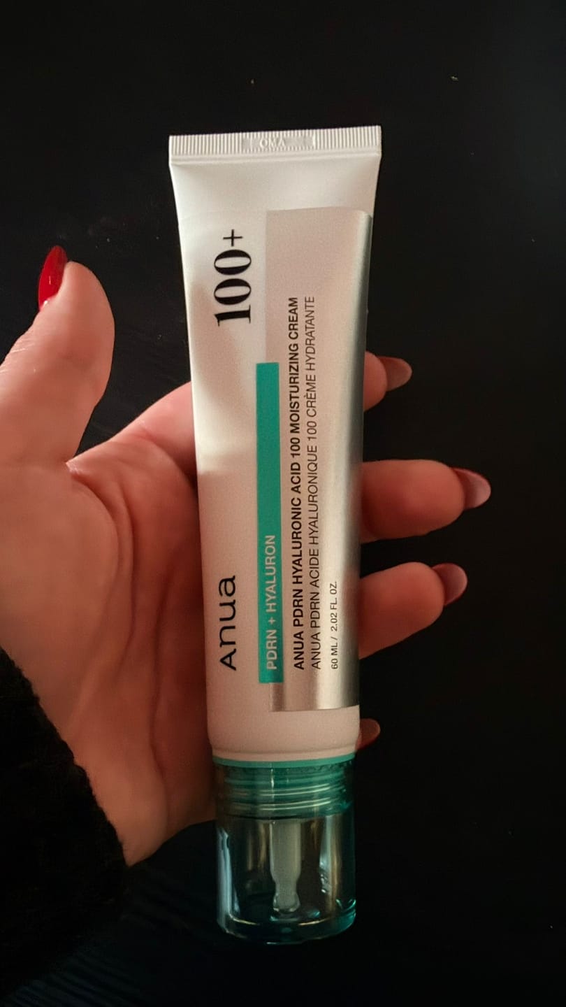 Customer photo review of Mitrinošs krēms ar PDRN un hialuronskābi Anua PDRN Hyaluronic Acid 100 Moisturizing Cream