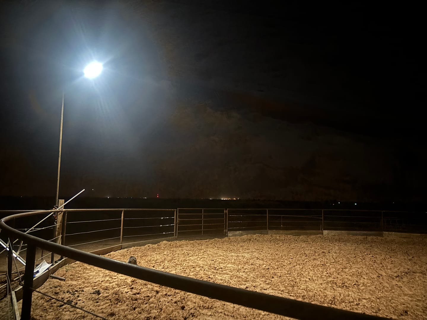 Customer photo review of 4 pack 200W solar street lights 25000 lumens