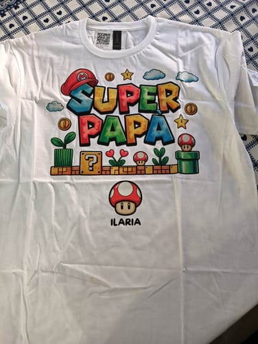 Customer photo review of Super Papà - Personalizzabile