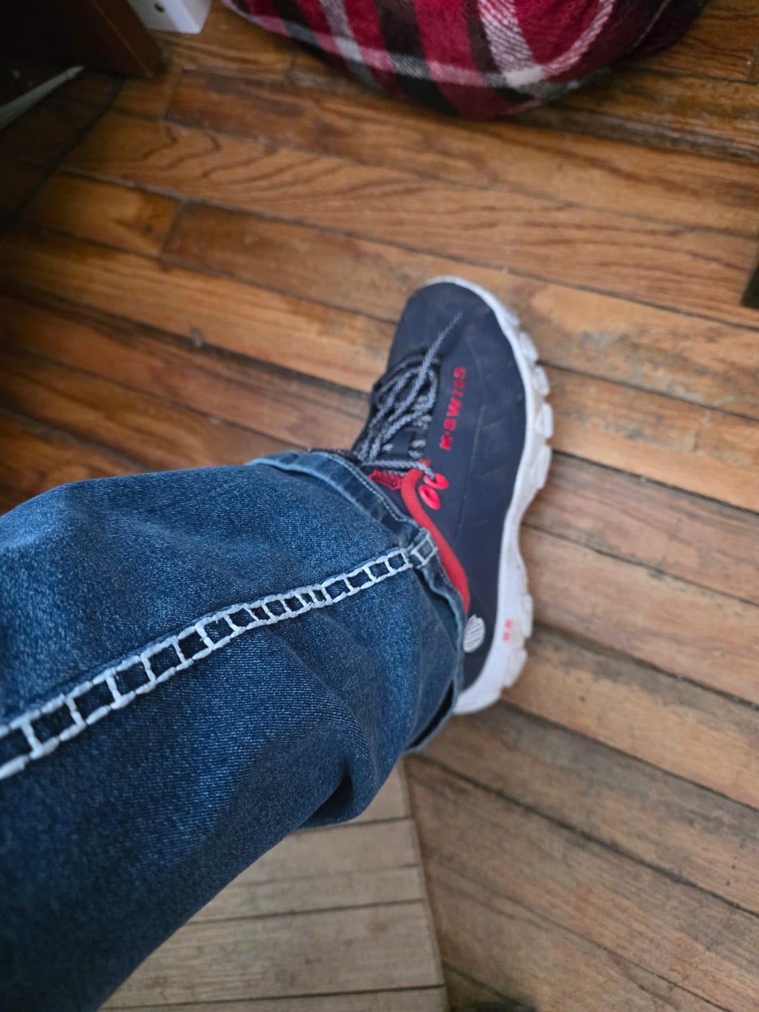 Customer photo review of 03426-473-M | ST329 CMF | NAVAL ACADEMY/MARS RED/WHITE