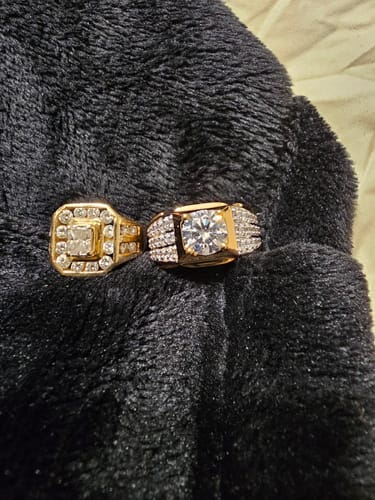 Customer photo review of Techmaster Gold Men's Ring