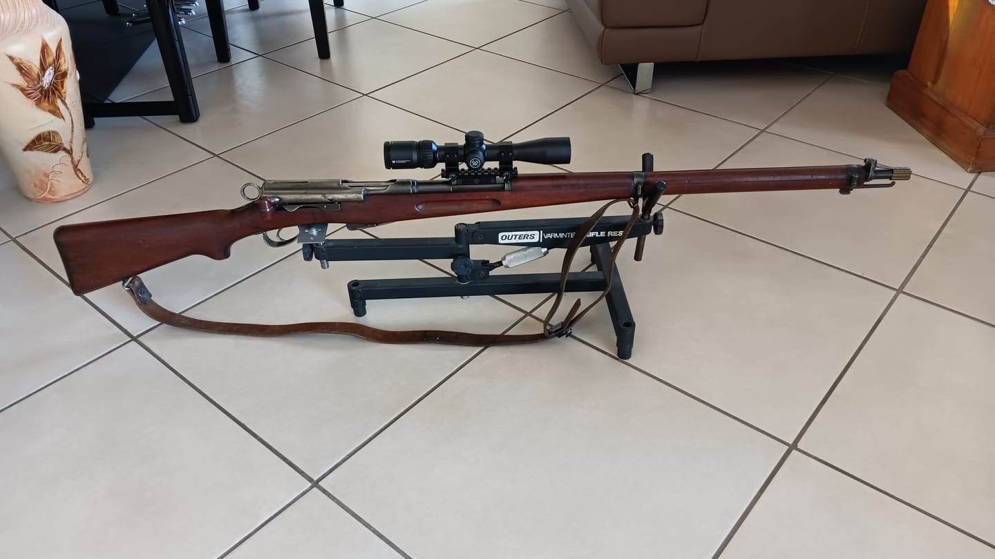 Customer photo review of Swiss Schmidt–Rubin 1911, K11, 96/11 NDT Scout Mount for Long Eye Relief Scopes