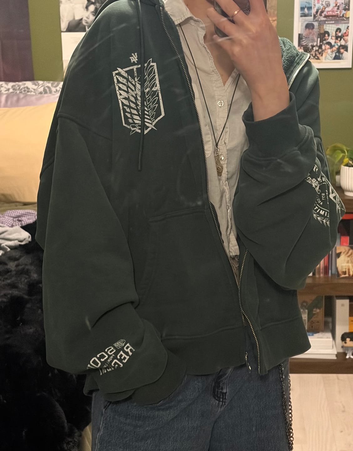 Customer photo review of 5138 - AOT©  x YLA Zip-Up Hoodies