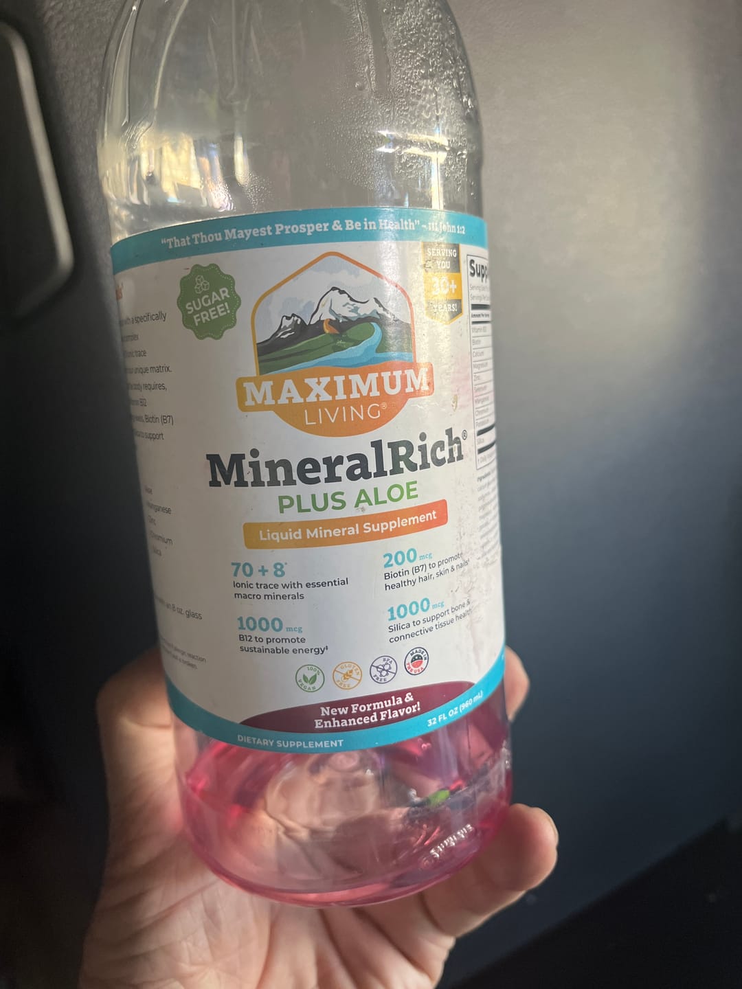 Customer photo review of MineralRich (Now Sugar-Free)