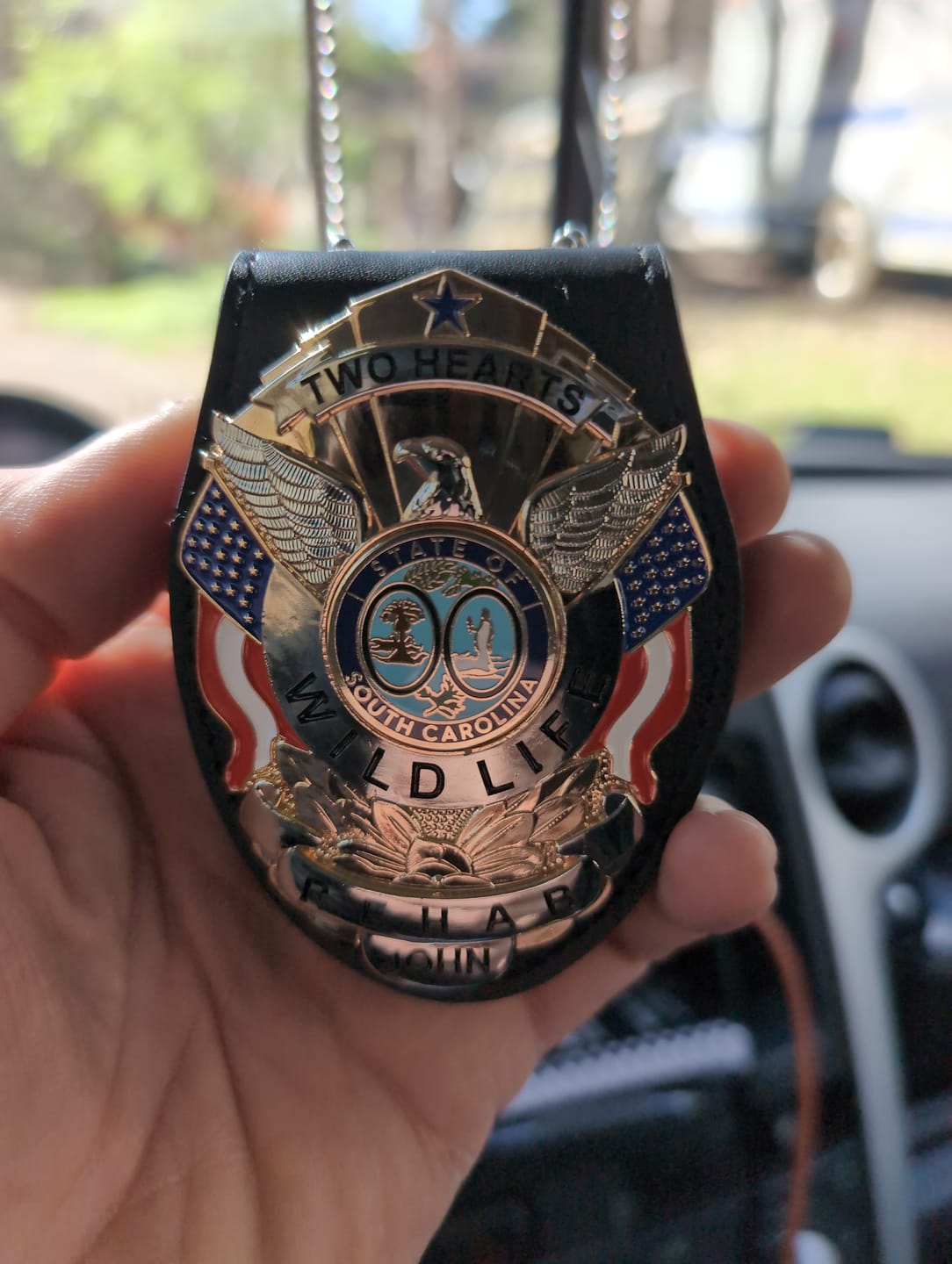 Customer photo review of Customizable Badge BA23