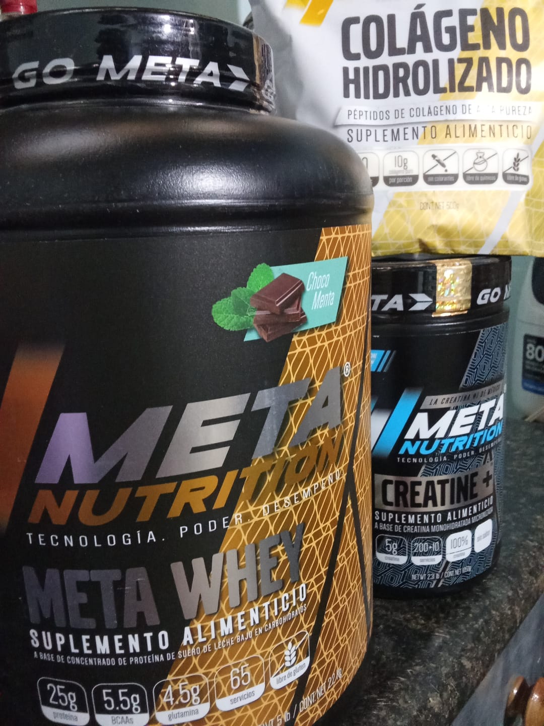 Customer photo review of 100% German Creatine - Made of Creapure®, 60 servicios.