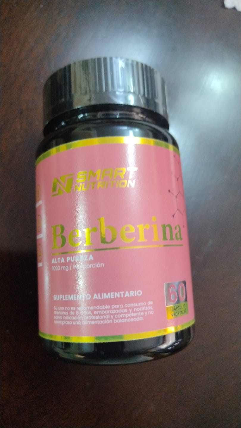 Customer photo review of Berberina 1000 mg – Alta Pureza - 60 cáps