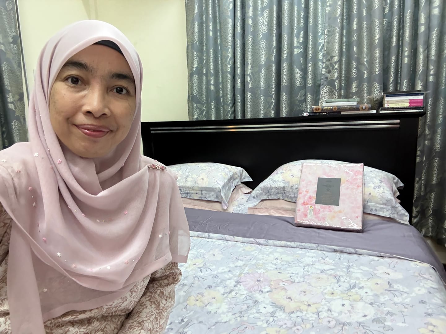 Customer photo review of COOLING TENCEL™ Rosea Pure Luxury Sheet Set- 5pcs Set