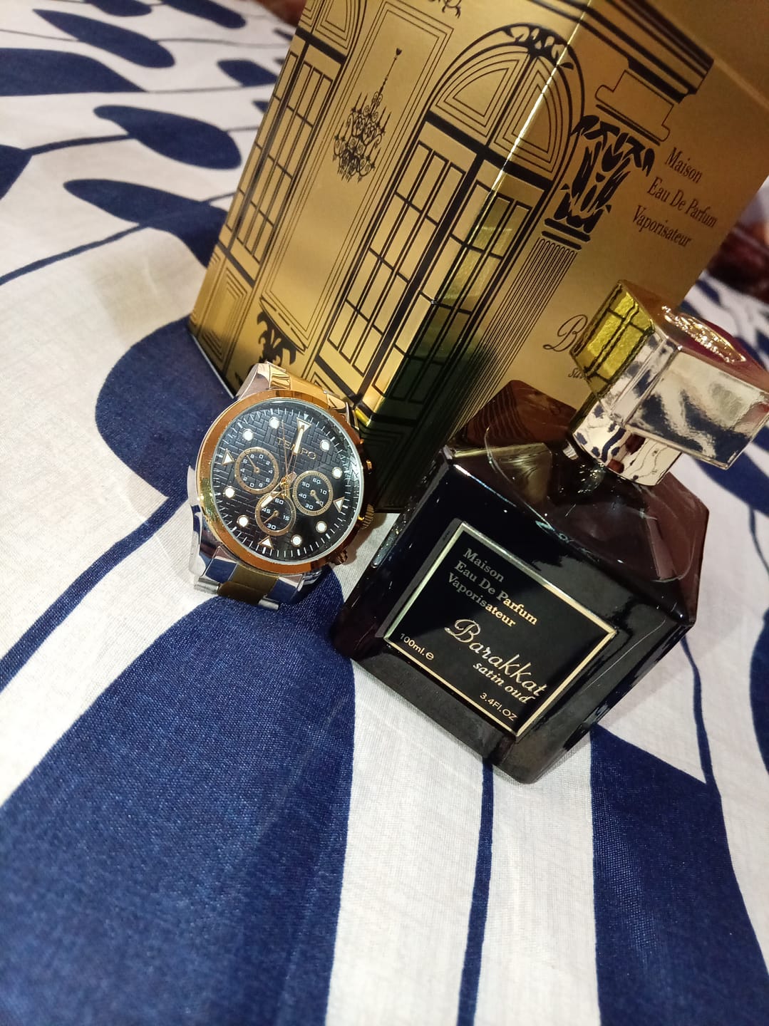 Customer photo review of Barakkat Satin Oud EDP 100ml