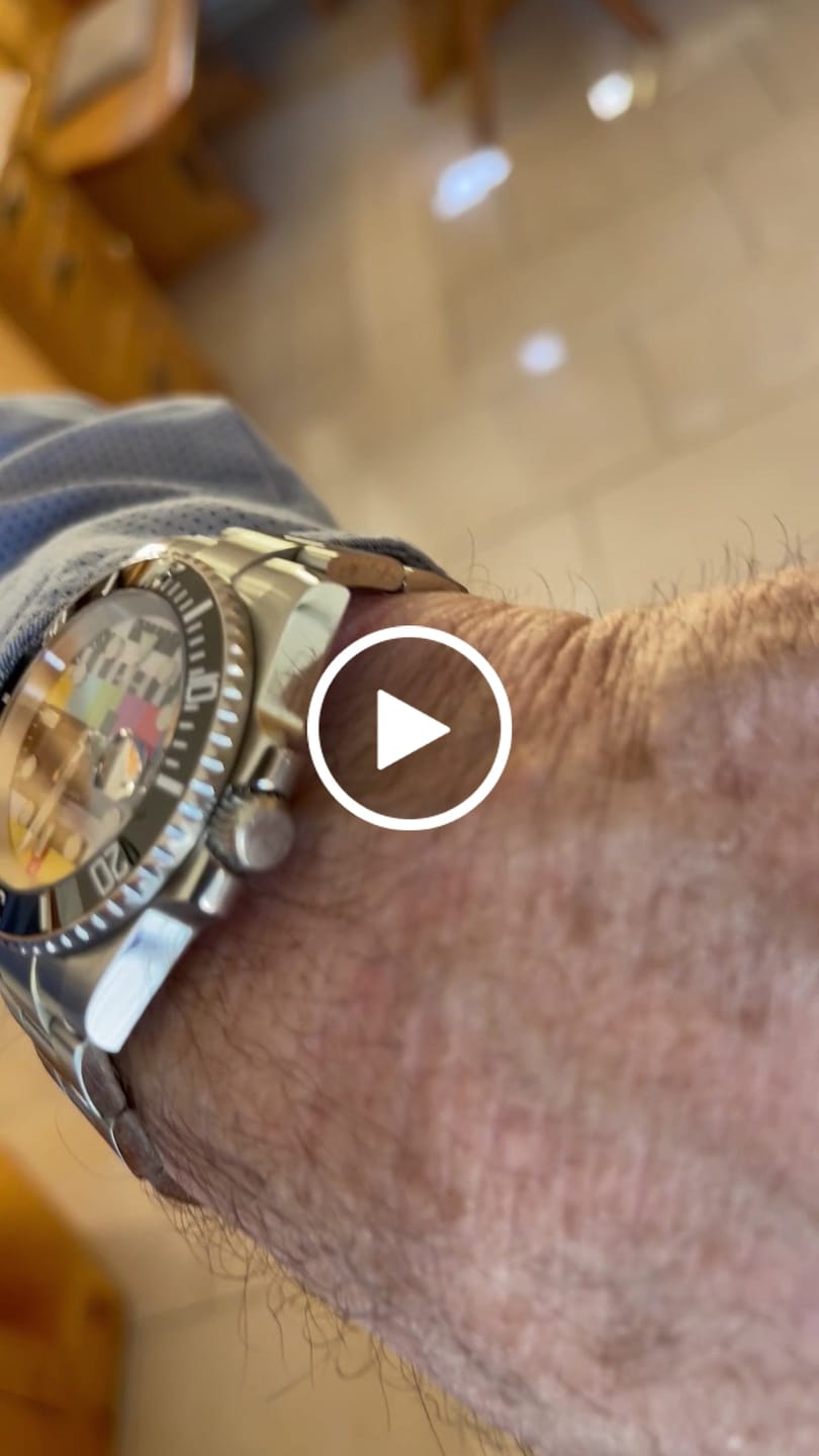 Customer video review of HYDROCORE CLASSIC WATCH