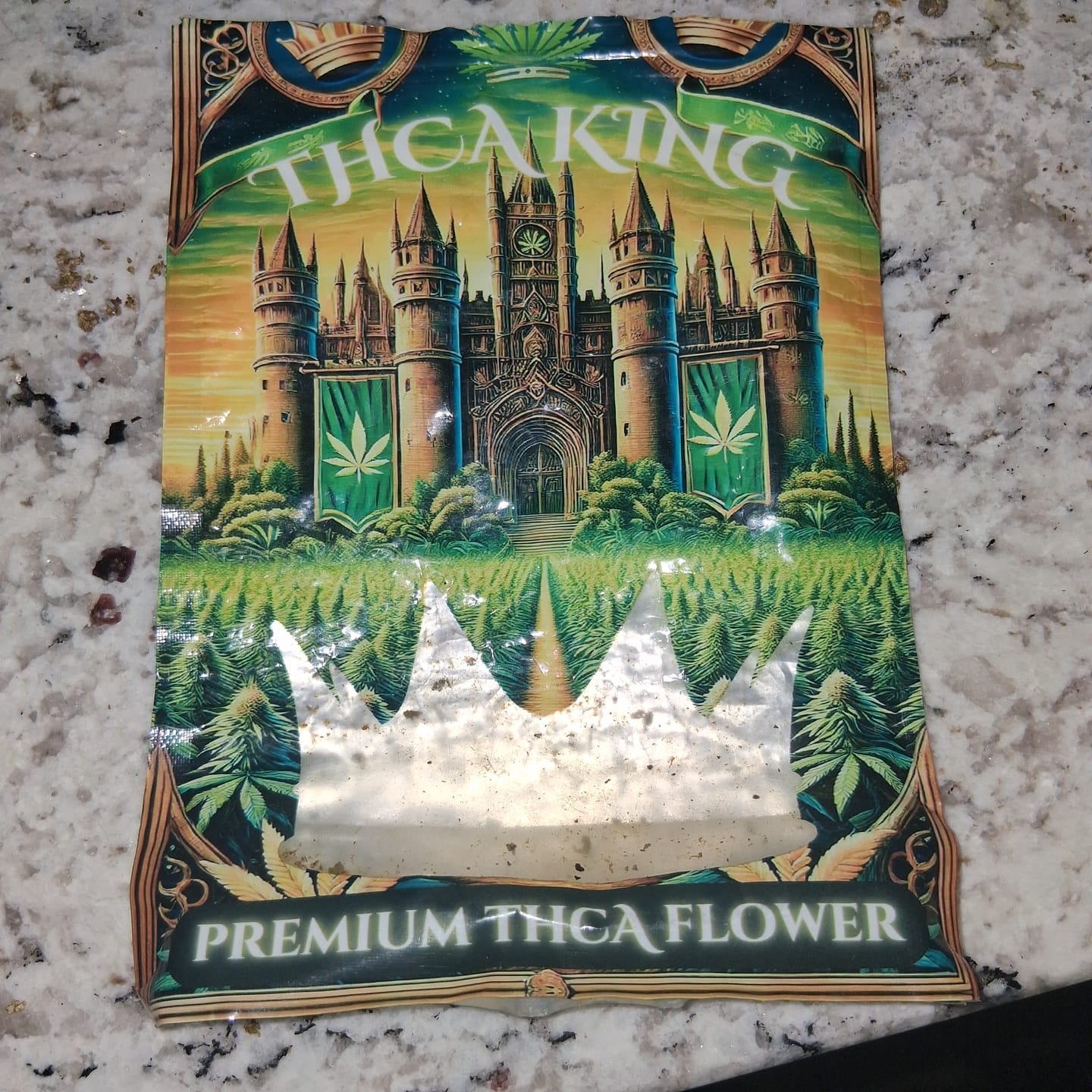 Customer photo review of Wedding Crasher THCA Flower LB