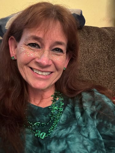 Customer photo review of Shamrock Speckles