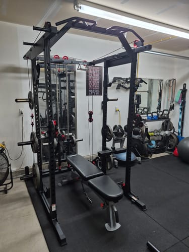 Customer photo review of K6-2.0 Ultra All-in-One Power Rack Functional Trainer (UPGRADED)