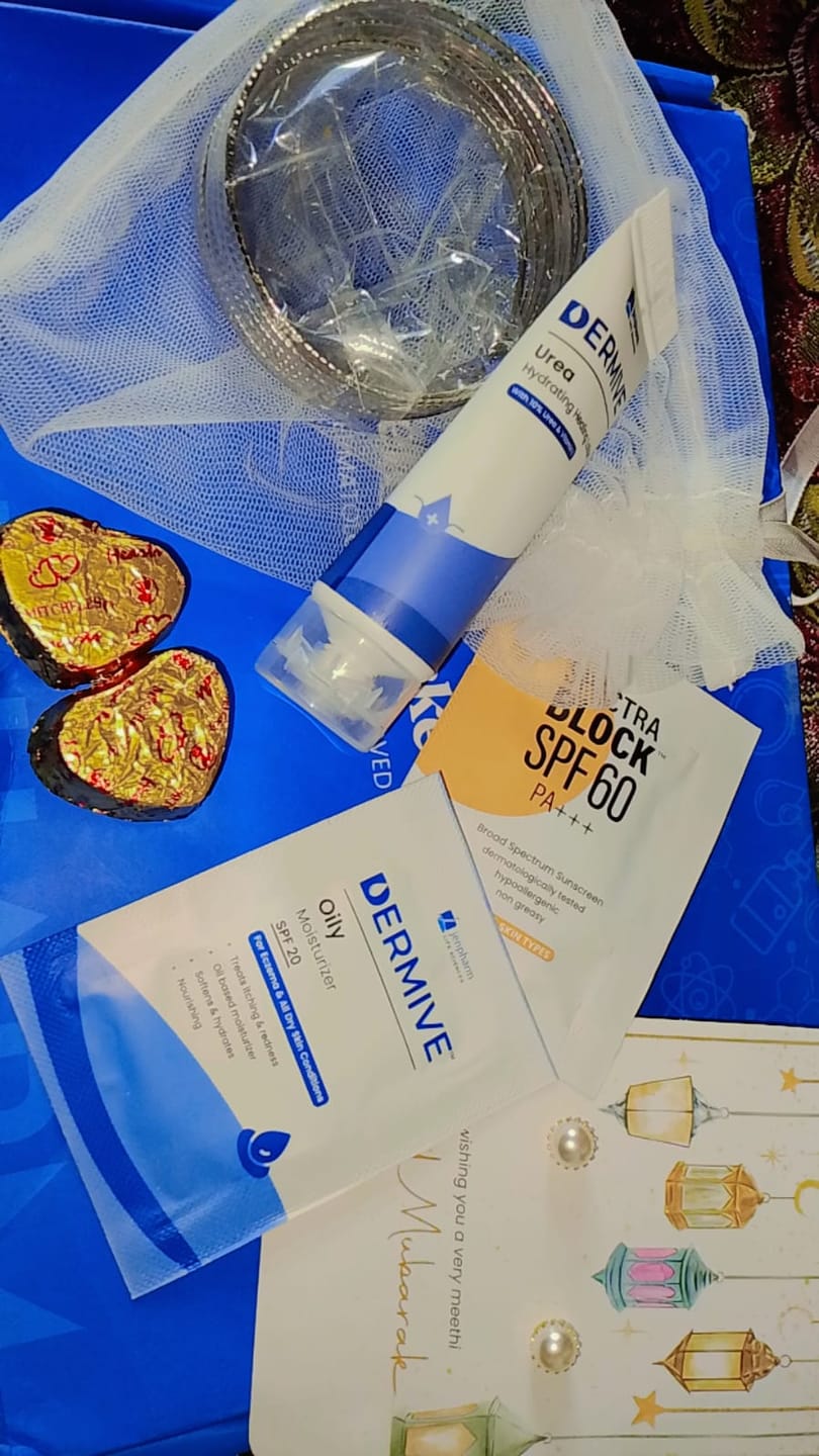 Customer photo review of Dermive Urea Economy Pack