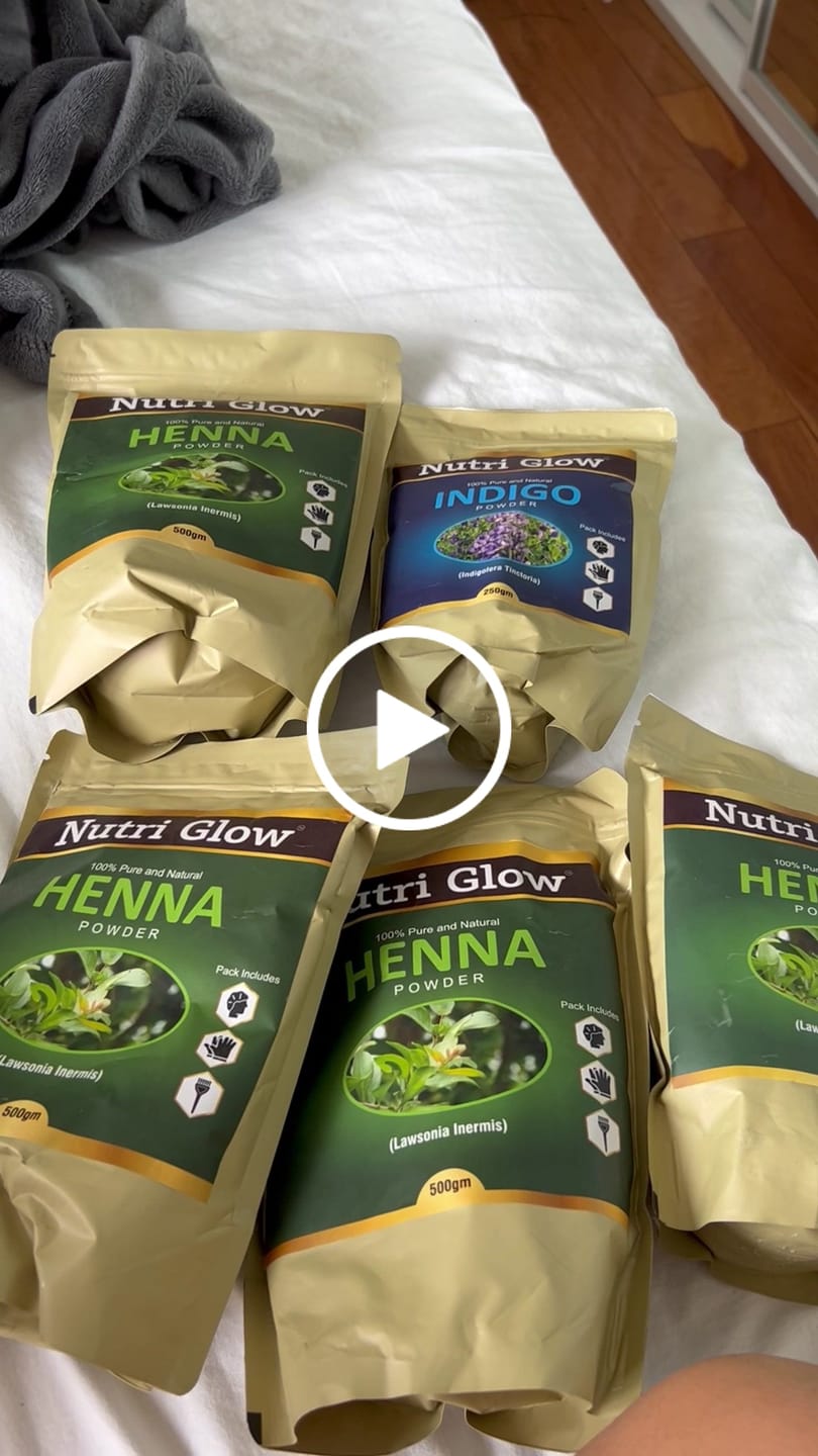 Customer video review of Nutri Glow Organic Henna Powder