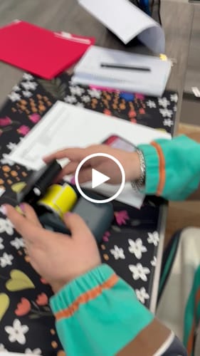 Customer video review of Seasonal Label for B21, B1, B3S