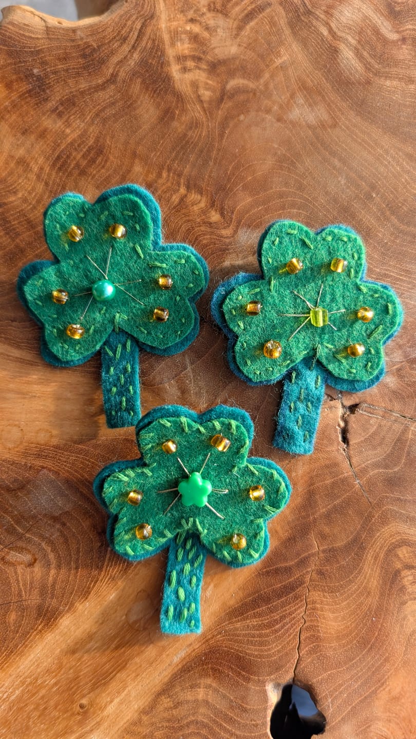 Customer photo review of Premium Wool Blend Craft Felt - 1/2 Yard Pre-Cuts