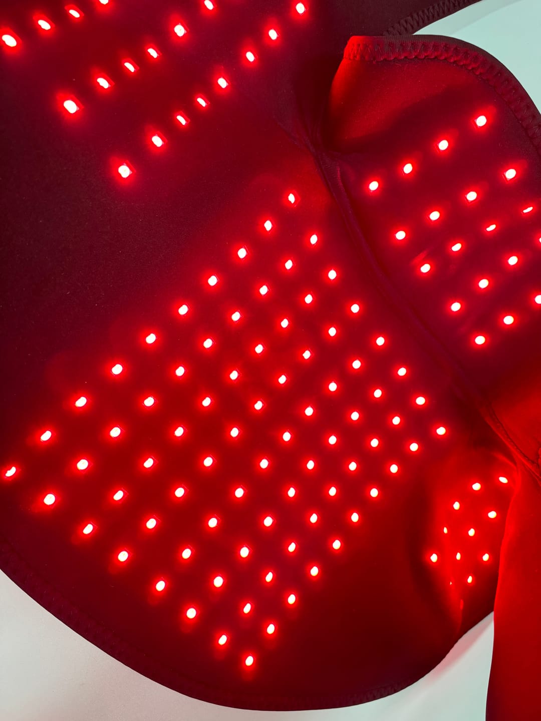 Customer photo review of Lumyhealth Red & lnfrared Light Therapy Wrap for Shoulder and Neck