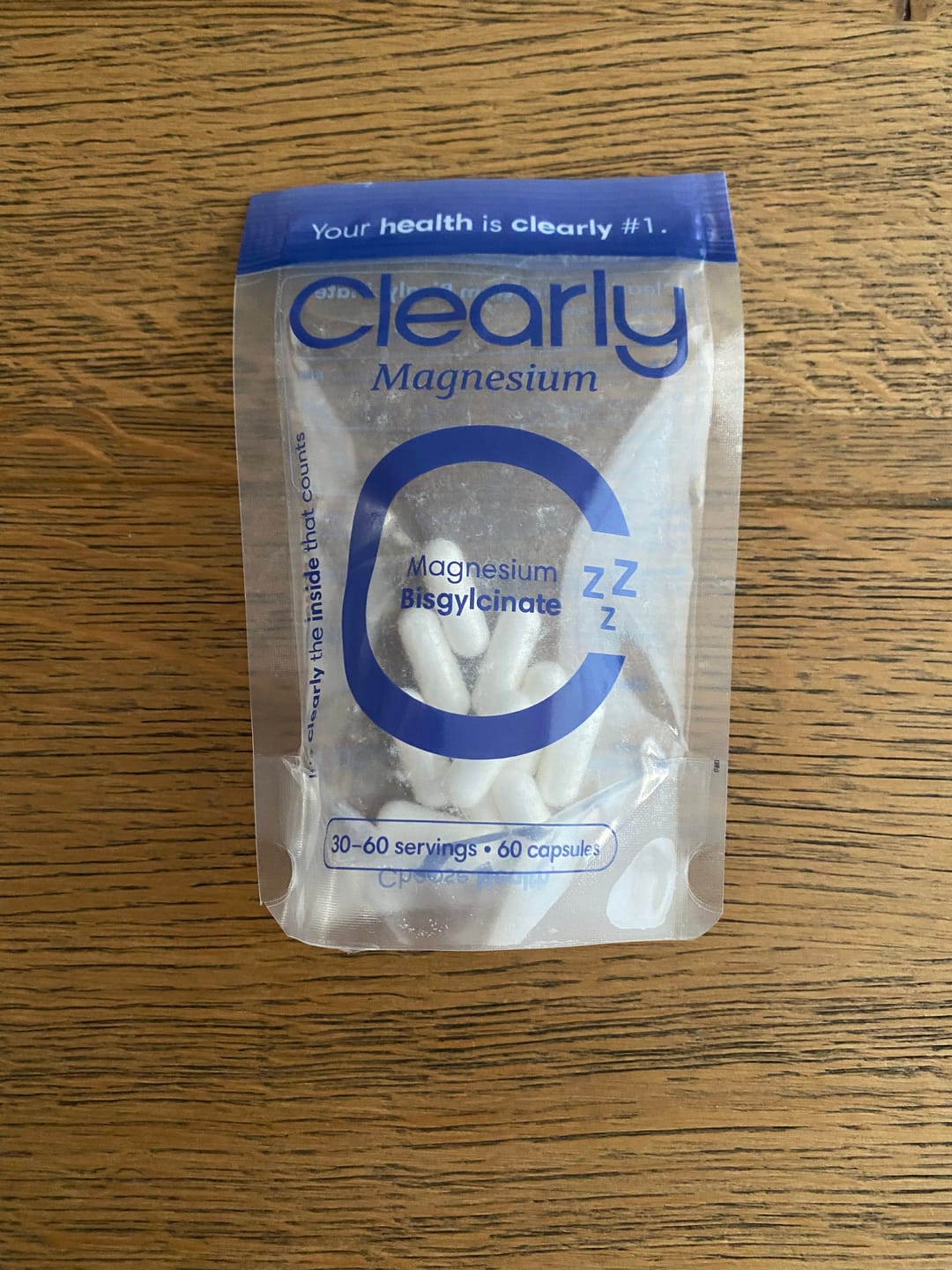 Customer photo review of Magnesium Bisglycinate