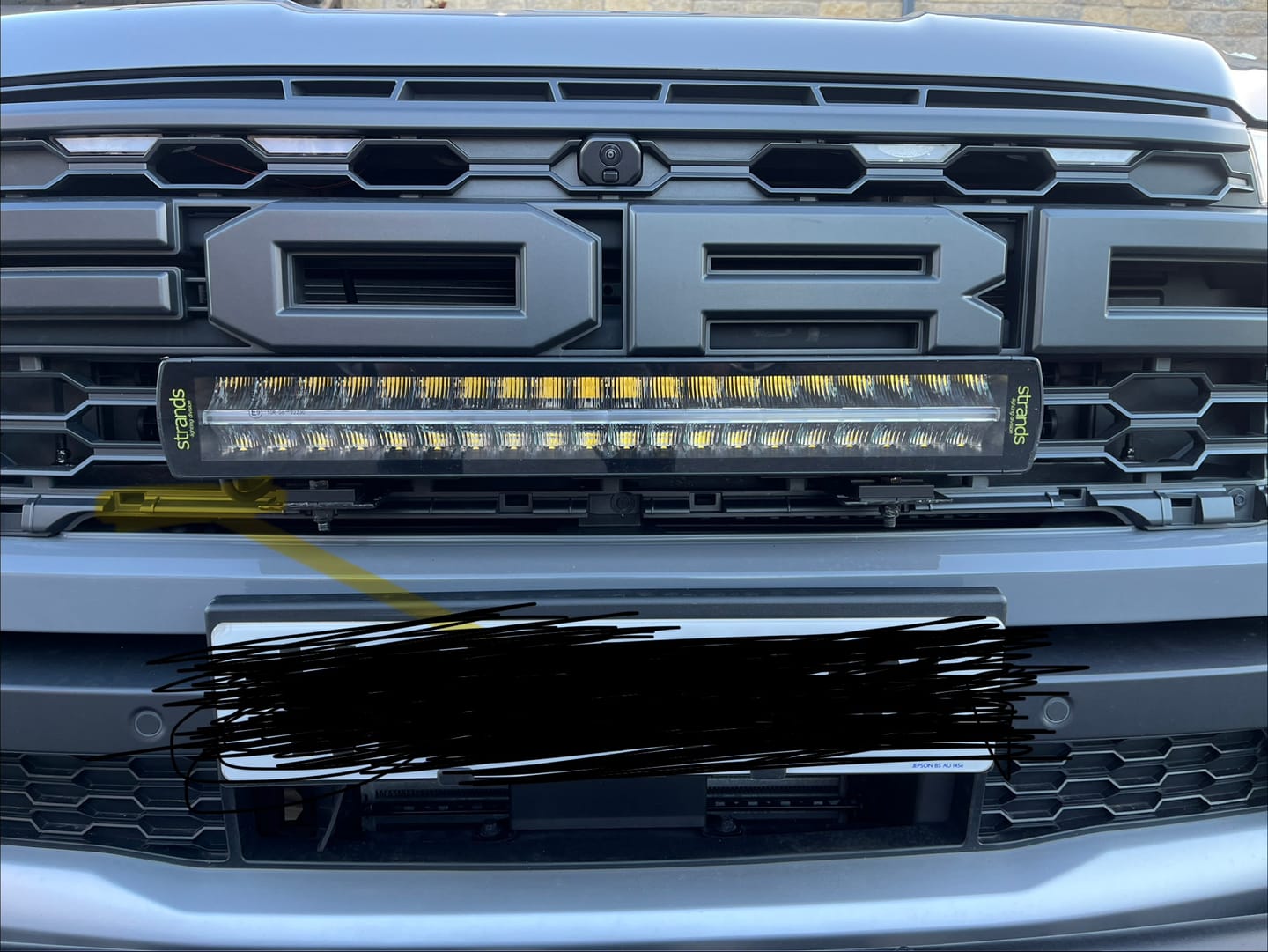 Customer photo review of Strands Outlaw UDX LED Light Bar / 22"