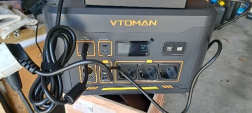 Customer photo review of Station électrique portable VTOMAN Jump 2200