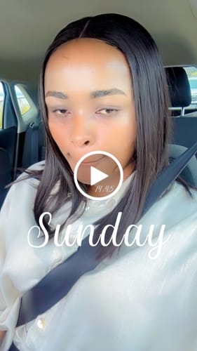 Customer video review of Vietnamese SDD Bone Straight 2x6 14 inch Natural Colour Bob Wig