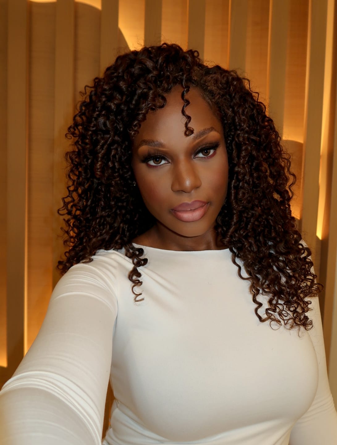 Customer photo review of Baby Curly Brown