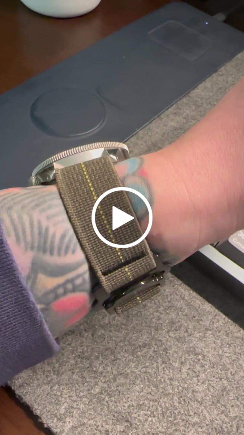 Customer video review of The WOE-ZA Commando Strap