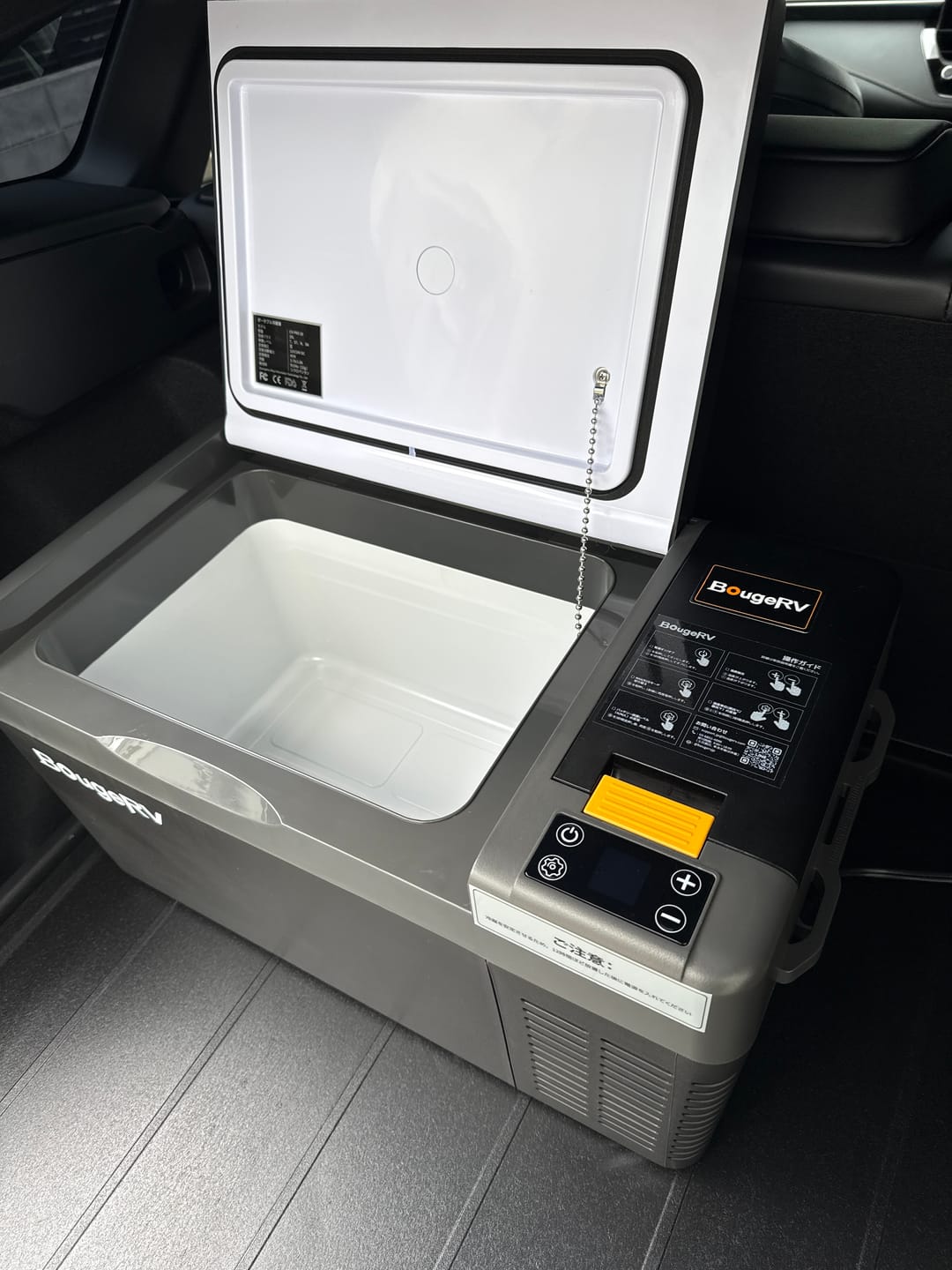 Customer photo review of BougeRV CR Pro ポータブル冷蔵庫 | バッテリー内蔵可能・急速冷凍 20L